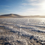 Gravel-Size Gypsum Crystals