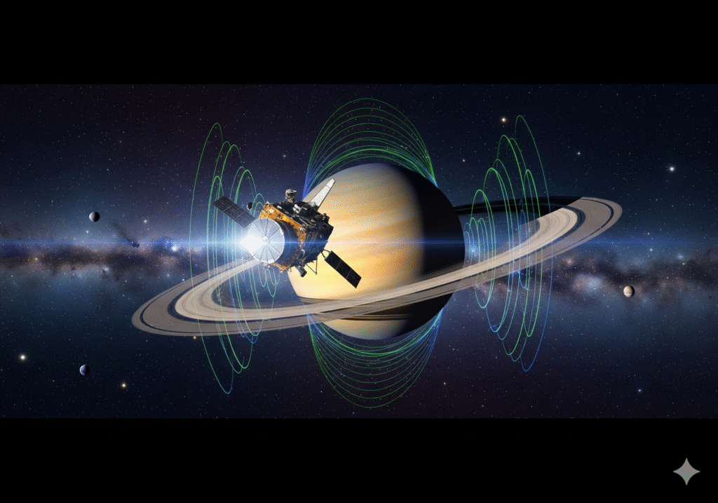 The ‘Sounds’ of Space as NASA’s Cassini Dives by Saturn