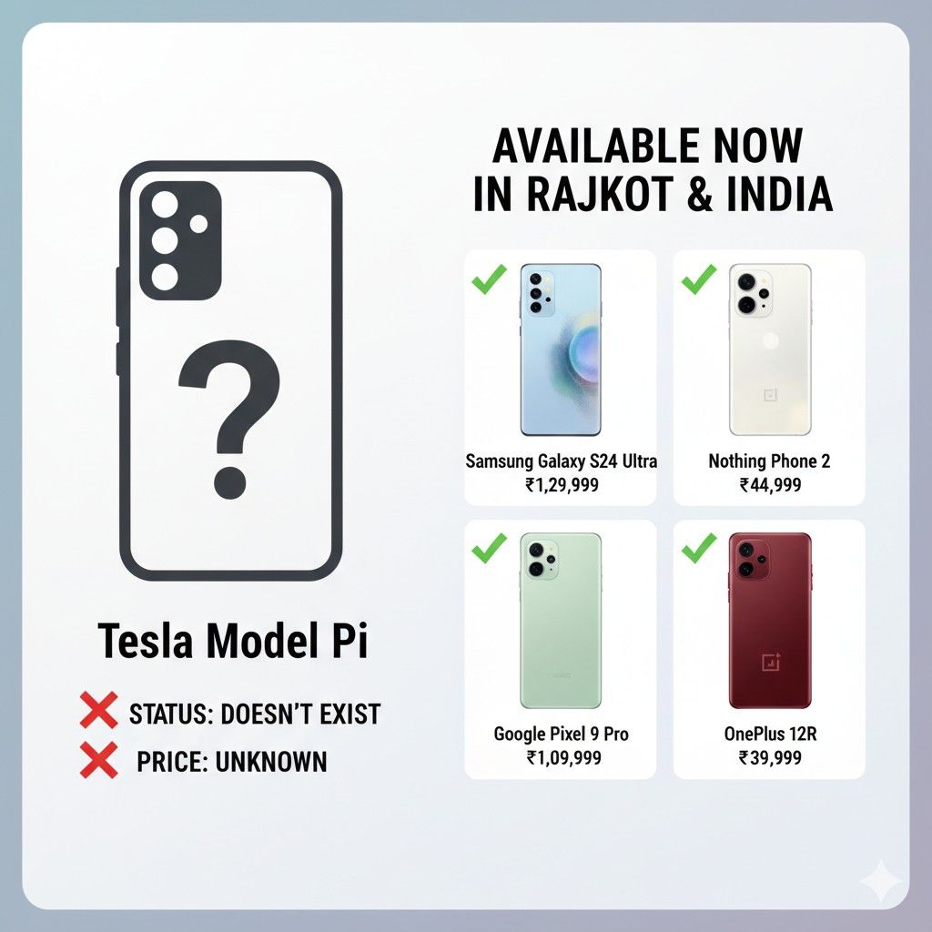 Tesla phone vs real alternatives available in India